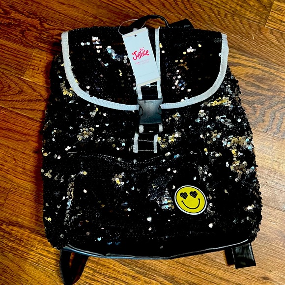 Justice Accessories Nwt Justice Sequin Backpack Poshmark